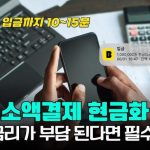 모바일 결제를 현금으로 바꾸는 방법